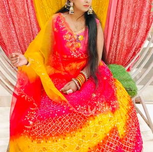 Bandhani Lehnga Choli