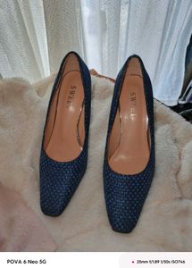 Stylish Blue Heels