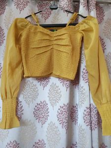 Chic Smocked Off-Shoulder Top