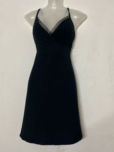 Pintresty branded Black Spaghetti Strap Dress