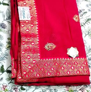 NEW PINK SAREE