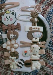 Brand New*** Combo Of Cute 🥰 Hairclips