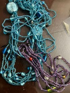 Vintage Boho Beaded Necklaces - 3
