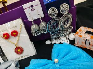 Assorted Jewelry &amp; Hair Accessories Bundle