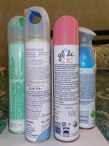 Odonil &amp; Glade Room Sprays - Ocean Breeze &amp; Floral