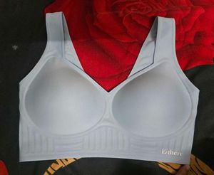 Seamless Bra - pastel blue