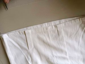 Classic White Pleated Mini Skirt