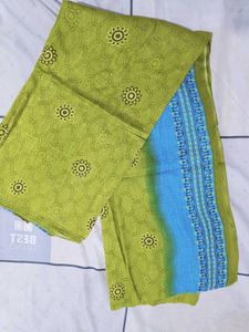 Blue &amp; Green Patiala Suit Set