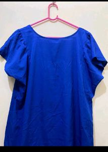 Elegant Blue Casual Top by Motherhood
