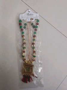 Boho Beaded Necklace Set