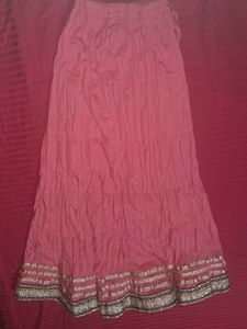 Ethnic Tiered Skirt | Y2K Embellishment