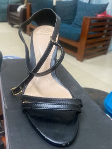 Black Strappy Heels