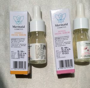 Mermaid Retinol And Vitamin C Serum Combo