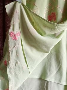 Green Long Kurta