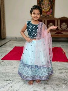 #पार्टी वियर Beautiful Lehenga choli Set
