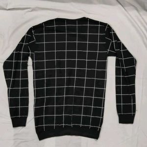 Black &amp; White Checkered Tshirt