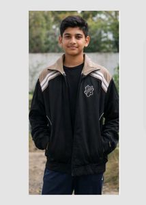 Stylish Black & Beige Jacket
