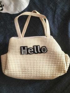 Cute Hello Clutch Bag