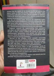 Dark Psychology Secrets &amp; Manipulation Book
