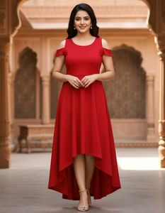 red hot dress