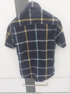 Men's Plaid Short Sleeve Shirt