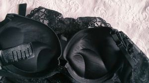 Black Lace Bra &amp; Panty Set
