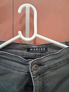 Flared Grey Jeans