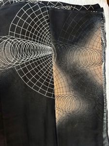 Geometric Print Saree