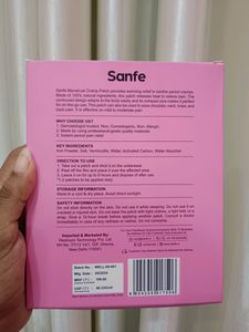 Sanfe Periods Cramps Patch