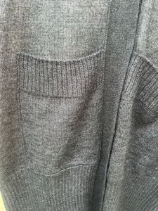 Elegant Gray Cardigan