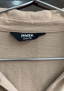 Max Brand Beige Top