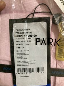 Brand New Park Avenue Shirts For Men