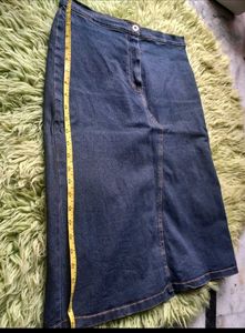 Aesthetic Denim Skirt