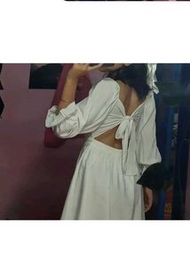white back bow