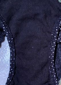 New Worners Black Polka Dot Panty–Lace Waistband