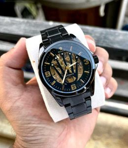 Stylish Black Automatic Watch