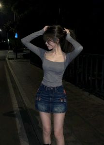 💋Cute🌸Minnie😍Mouse🌹Denim Skirt💋