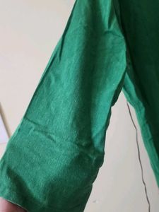 Elegant Green Kurta with beads