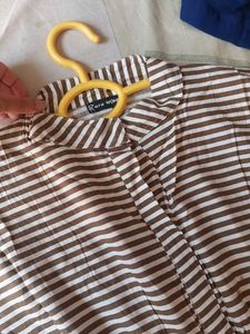 Striped Midi Dress