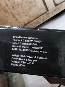 Winston Professional Hair Waver
