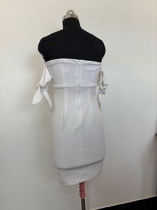 White Off-Shoulder Dress