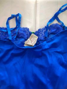Royal Blue Lace Bodysuit