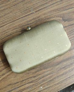 Set Of 2 banarasi Clutches Rusted