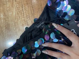 Sparkly coin  Sequin shorts
