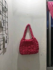 Chunky Knit Hand Bag