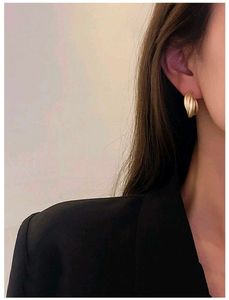 Gold-plated Hoop Earrings