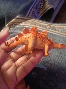 Orange Dinosaur Toy