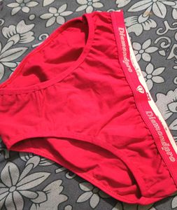 Pink &amp; Red Colour Two Panty Set For Women