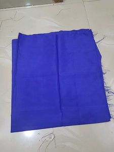 Royal Blue Unstitched Saree