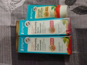 Pilgrim Brightening Serum Sunscreen